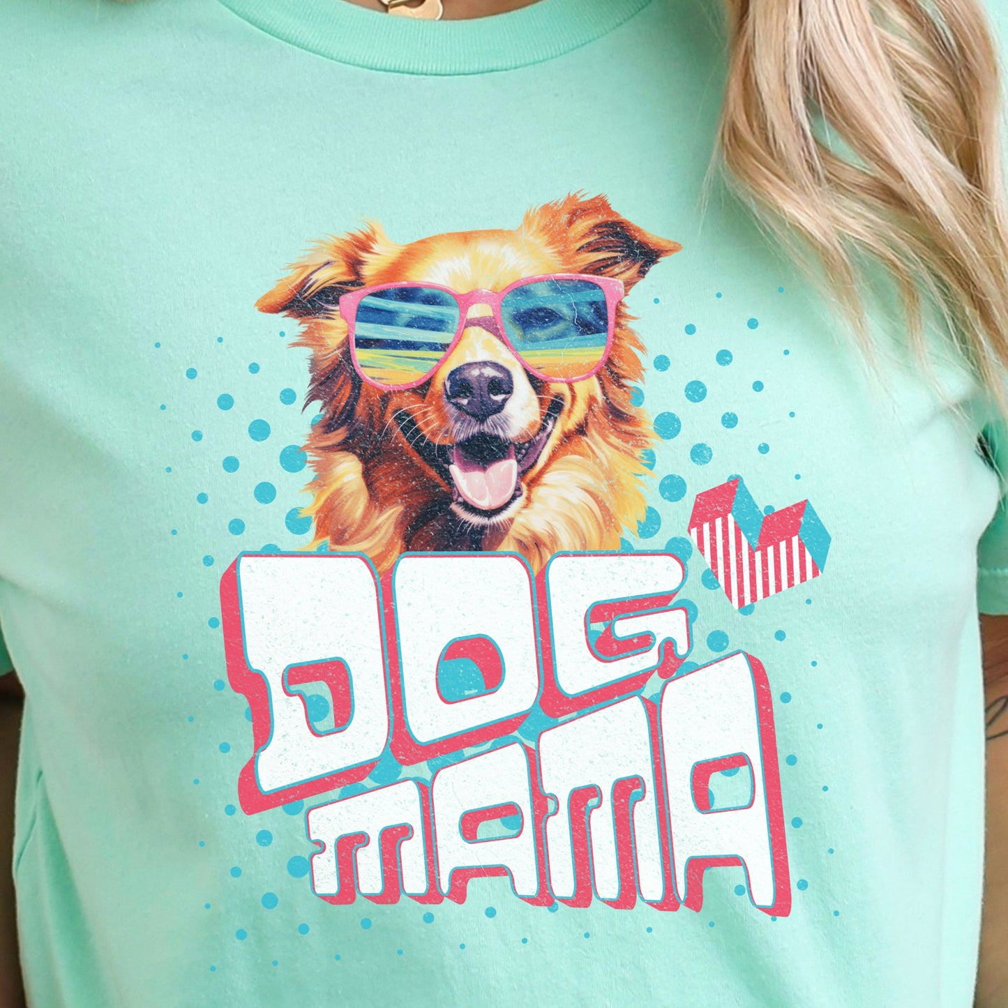 Dog Mama Shirt - Bella+Canvas 3001