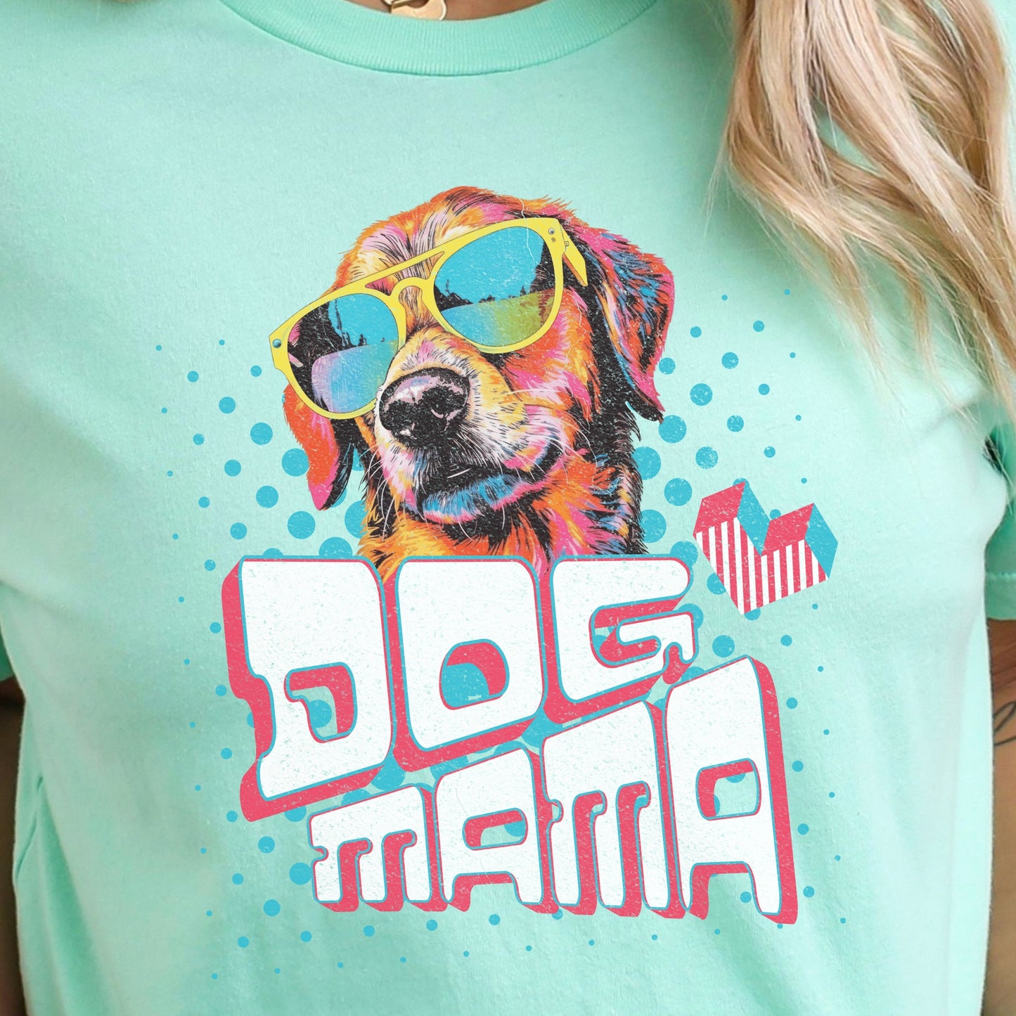 Dog Mama Shirt - Bella+Canvas 3001